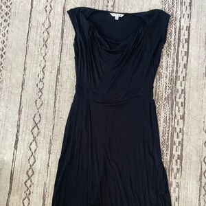CAbi Black Wrap Dress